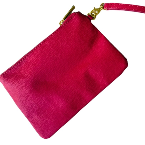 Joy Mangano Red Women’s Wristlet Purse - Picture 3 of 5